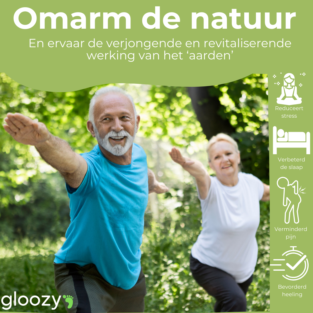 Gloozy Aardingsmat 60x40cm | Met gratis E-book