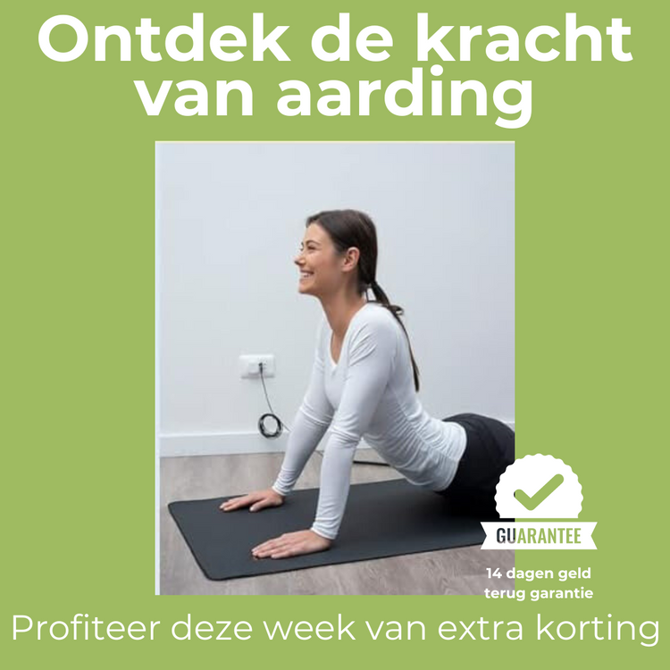 Gloozy Aardingsmat 60x40cm | Met gratis E-book